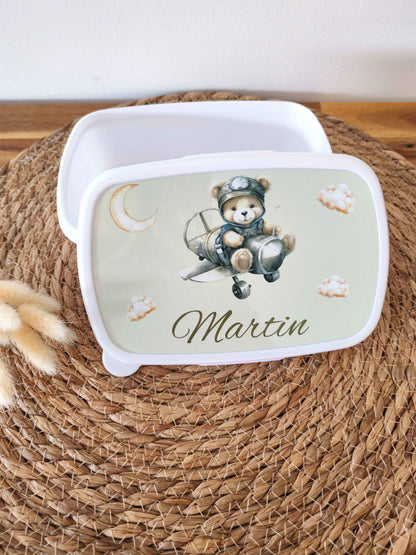 Boîte à goûter personnalisée