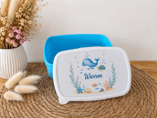 Boîte à goûter personnalisée