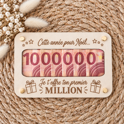 Carte cadeau en bois