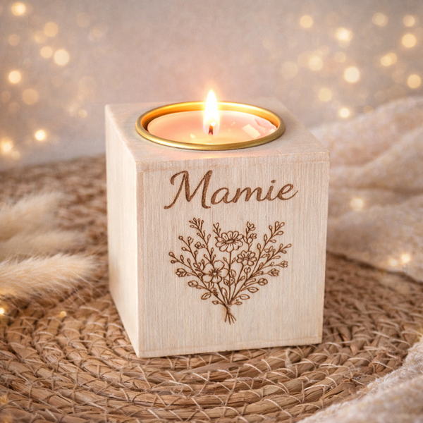 Bougeoir Mamie personnalisé