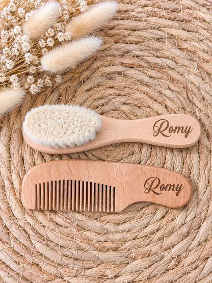 Kit Brosse et Peigne Bébé