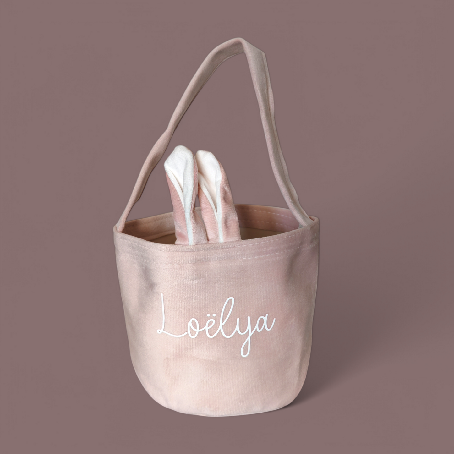 Petit panier lapin de Pâques