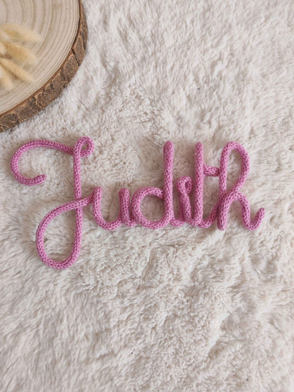 Tricotin Prénom : Une Décoration Personnalisée Enchantée