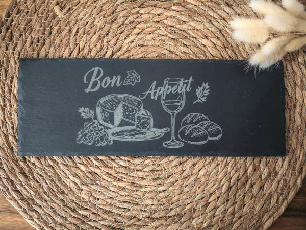 Plateau rectangulaire en ardoise