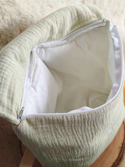 Sac à Dos Lapin Personnalisable en Gaze de Coton