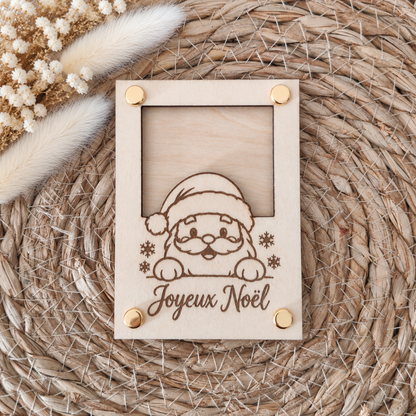 Petite carte cadeau en bois