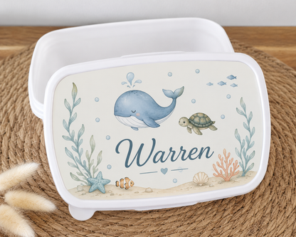 Boîte à goûter personnalisée