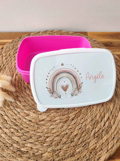 Boîte à goûter personnalisée