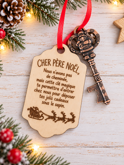 Clé magique du Père Noël