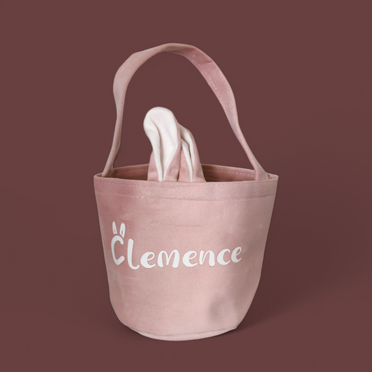 Petit panier lapin de Pâques