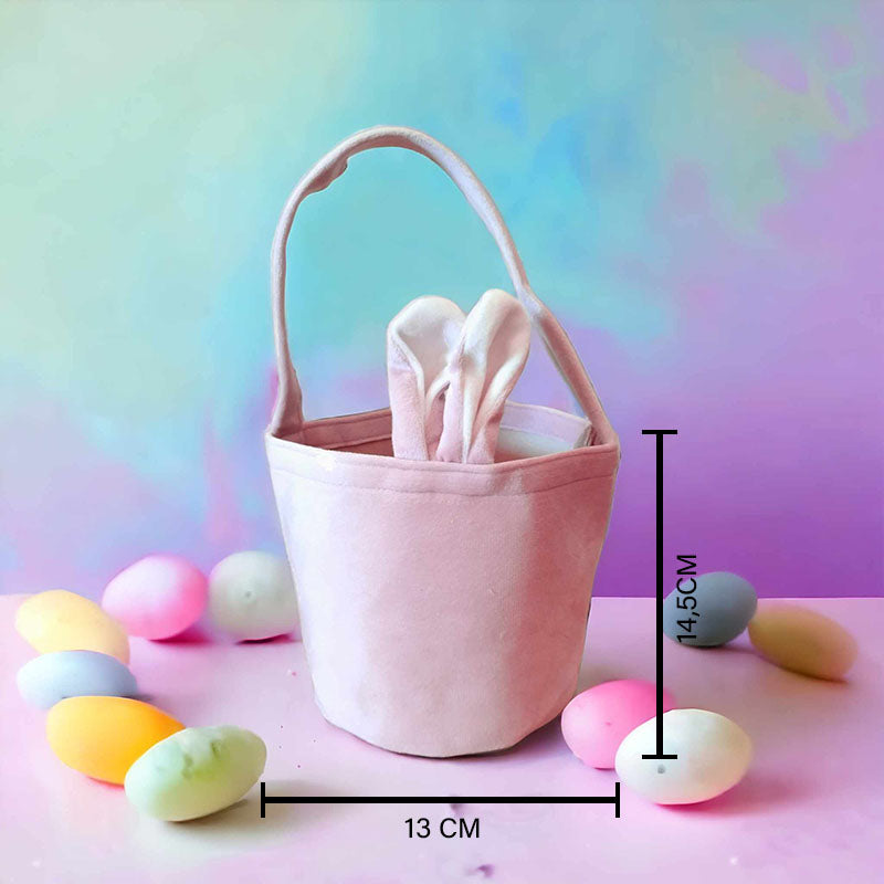 Petit panier lapin de Pâques