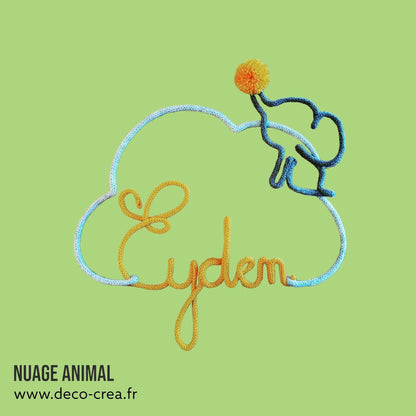 Tricotin nuage Animal