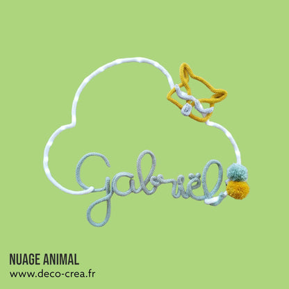 Tricotin nuage Animal